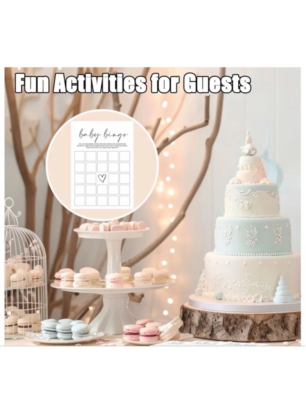 NEW Baby Shower Games(5